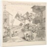 The Battle of the Pictures, 1745 by William Hogarth