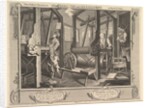 The Fellow 'Prentices at their Looms: Industry and Idleness, plate 1, September 30, 1747 by William Hogarth