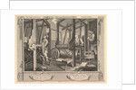 The Fellow 'Prentices at their Looms: Industry and Idleness, plate 1, September 30, 1747 by William Hogarth