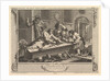 The Idle 'Prentice at Play in the Churchyard: Industry and Idleness, plate 3, September 30, 1747 by William Hogarth