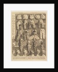 The Five Orders of Periwigs, 1761 by William Hogarth