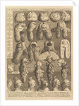 The Five Orders of Periwigs, 1761 by William Hogarth
