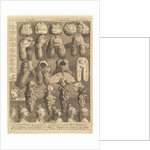 The Five Orders of Periwigs, 1761 by William Hogarth