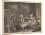 A Harlot's Progress, Plate 2, April 1732 by William Hogarth