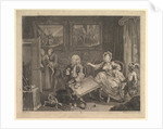A Harlot's Progress, Plate 2, April 1732 by William Hogarth