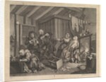 A Harlot's Progress, Plate 5, April 1732 by William Hogarth