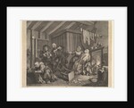 A Harlot's Progress, Plate 5, April 1732 by William Hogarth