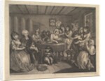 A Harlot's Progress, Plate 6, April 1732 by William Hogarth