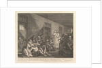 A Rake's Progress, Plate 8, [June 25, 1735] reissued 1763 by William Hogarth
