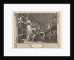 The Idle 'Prentice Betrayed by his Whore and Taken in a Night Cellar with hi…, September 30, 1747 by William Hogarth