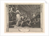 The Idle 'Prentice Betrayed by his Whore and Taken in a Night Cellar with hi…, September 30, 1747 by William Hogarth