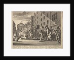 Burning the Rumps at Temple Bar, 1725-30 by Unknown
