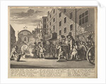 Burning the Rumps at Temple Bar, 1725-30 by Unknown