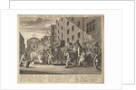 Burning the Rumps at Temple Bar, 1725-30 by Unknown