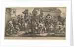 Hudibras and the Skimmingto by William Hogarth
