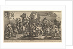 Hudibras and the Skimmingto by William Hogarth