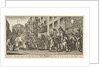 Burning the Rumps at Temple Ba by William Hogarth