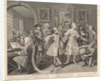 A Rake's Progress, Plate 2, June 25, 1735 by William Hogarth