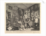 A Rake's Progress, Plate 1, June 25, 1735 by William Hogarth