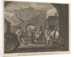 O the Roast Beef of Old England-The Gate of Caiais, March 6, 1749 by William Hogarth