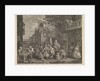 Canvassing for Votes, Plate II: Four Prints of an Election, February 20, 1757 by Charles Grignion