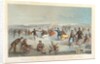 Skating in Central Park, New York, 1861 by Unknown
