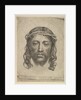 Face of Christ on St. Veronica's Veil, 1735 by Dudesert