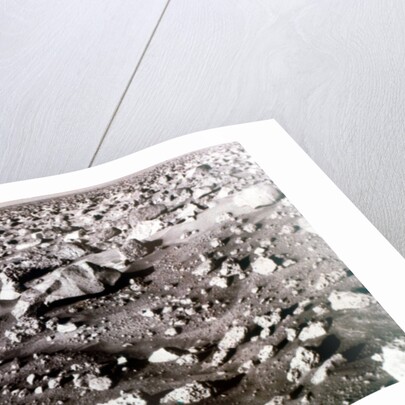 Rock-strewn Martian surface, Viking Lander mission, 1970s by NASA