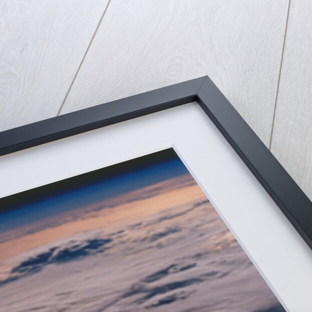 Earth from space - thunderstorm over the Pacific Ocean, c1980s by NASA
