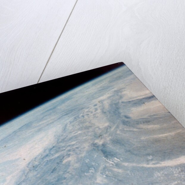 India-Pakistan boundary seen from aboard the second Space Shuttle flight, November 1981 by NASA