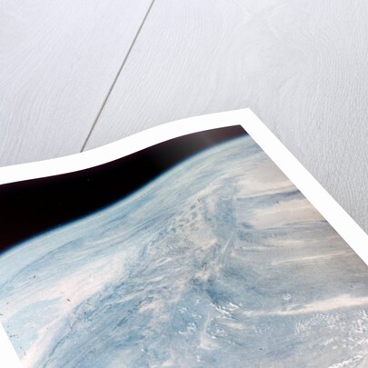 India-Pakistan boundary seen from aboard the second Space Shuttle flight, November 1981 by NASA