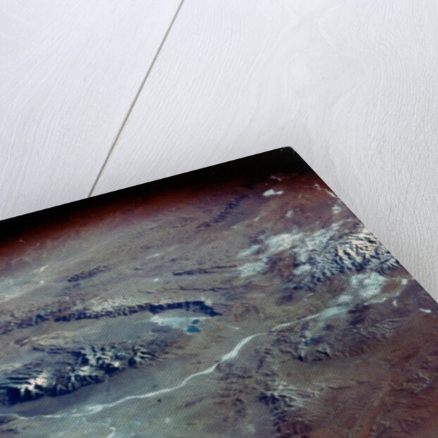 The Tibetan Plateau seen from aboard the first Space Shuttle flight, April 1981 by NASA