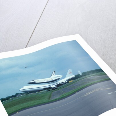 Space Shuttle 'Enterprise' landing at Stansted, Essex, United Kingdom, 5 June 1983 by NASA