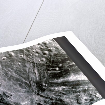 Miranda, one of the moons of Uranus, seen from Voyager 2, 24 January 1986 by NASA