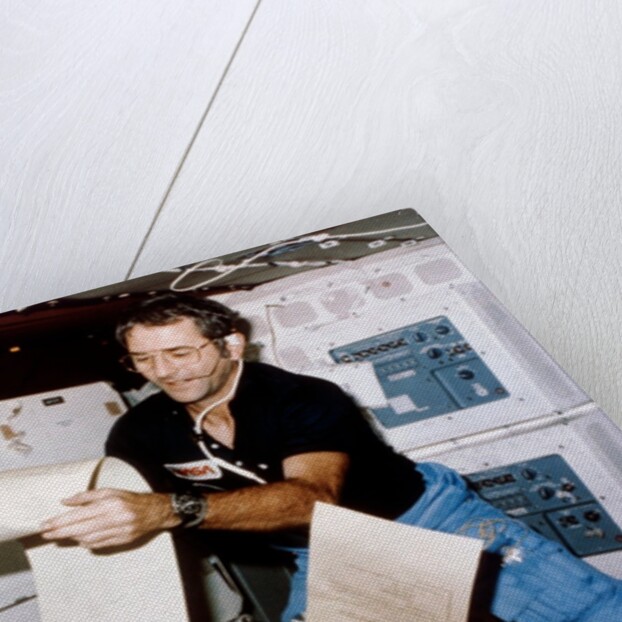 Astronaut Richard Truly, second Space Shuttle flight, November 1981 by NASA