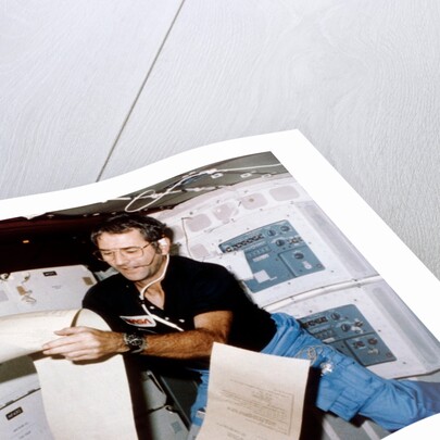 Astronaut Richard Truly, second Space Shuttle flight, November 1981 by NASA