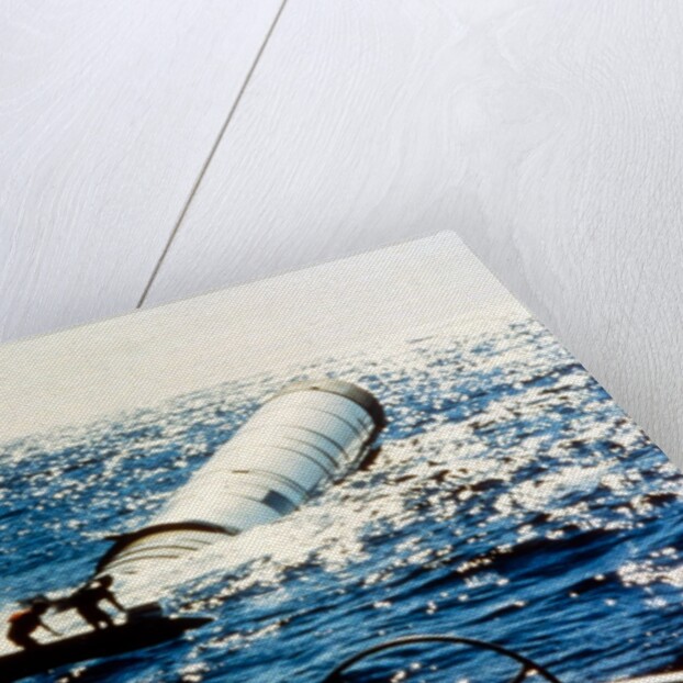 Rocket booster recovery, second Space Shuttle flight, November 1981 by NASA