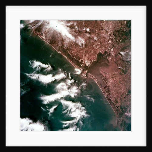 Earth from space - coast of the USA from the Gulf of Mexico, c1980s by NASA