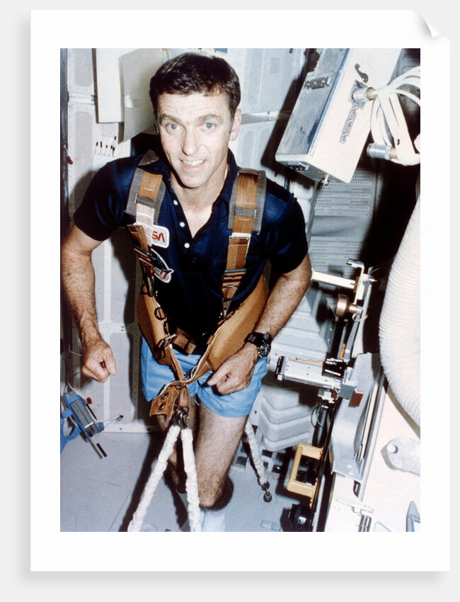 Astronaut Joe Engle, second Space Shuttle flight, November 1981 by NASA