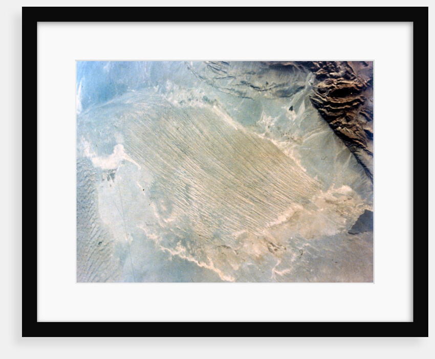 Earth from space - Dasht-E-Lut, Iran, second Space Shuttle flight, 1981 by NASA