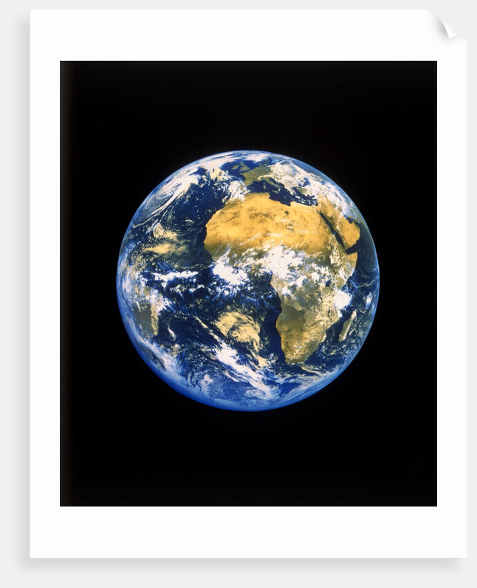 Earth from space - Africa and the Atlantic Ocean, c1980s by NASA