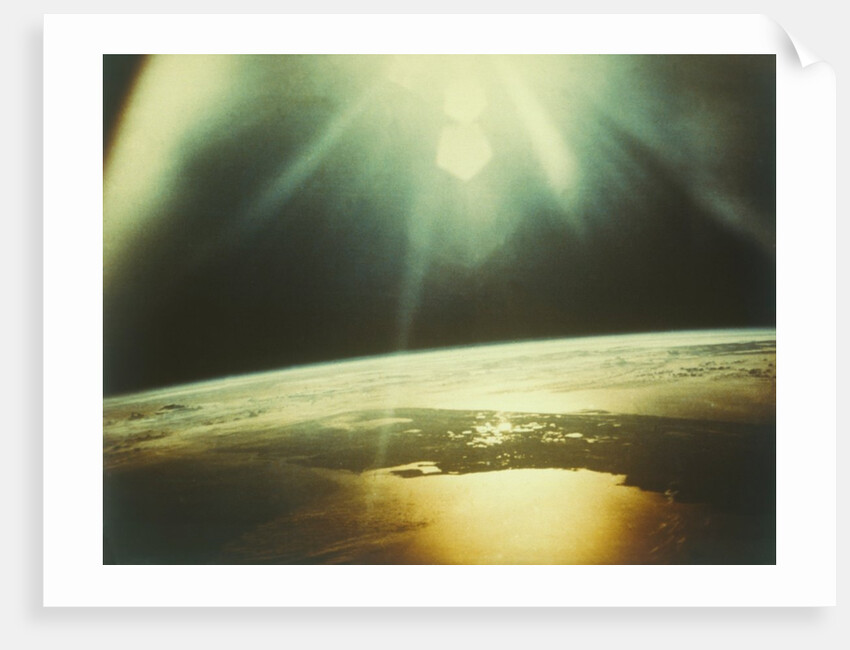 Earth from space - the Gulf of Mexico and Florida, USA, c1980s by NASA