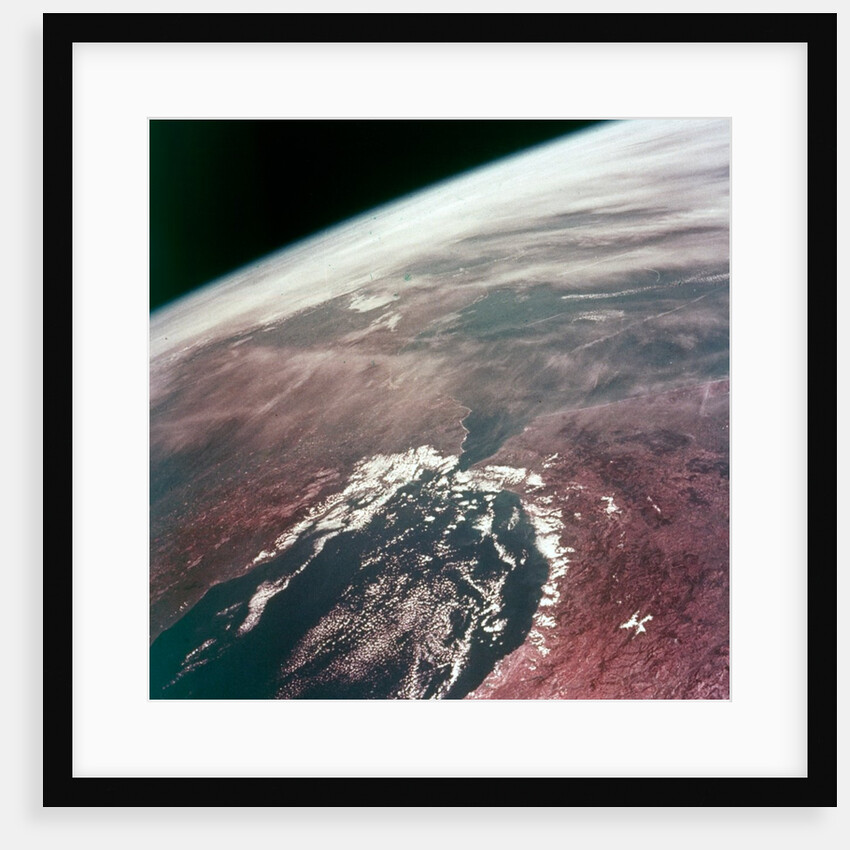 Earth from space - the Straits of Gibraltar, c1980s by NASA