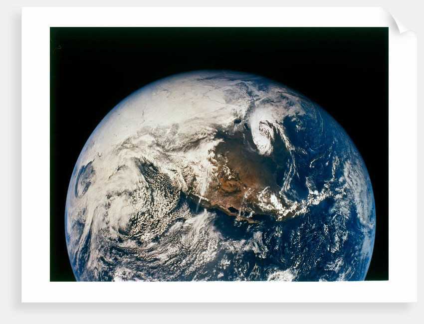 North and Central America from Apollo 16, 16 April 1972 by NASA