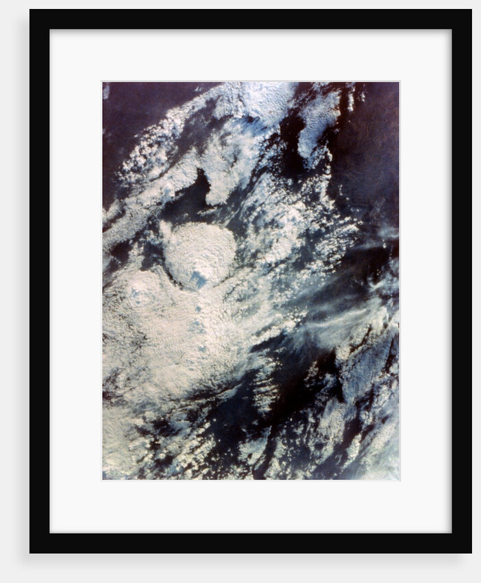 Earth from space - clouds over Mexico and Guatemala, second Space Shuttle flight, 1981 by NASA