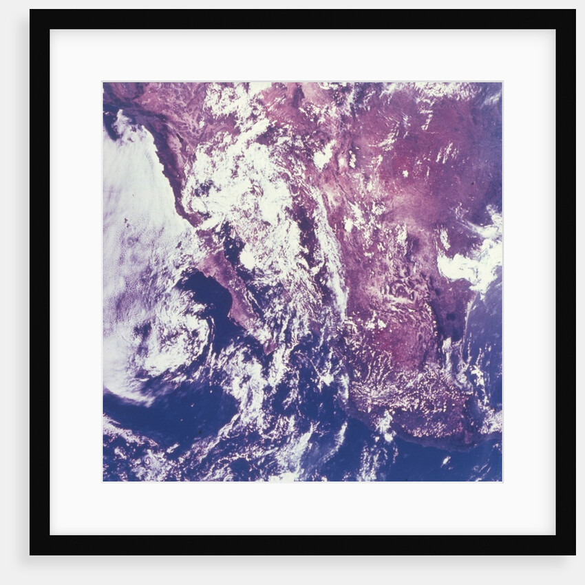 Earth from space - Mexico, c1980s by NASA