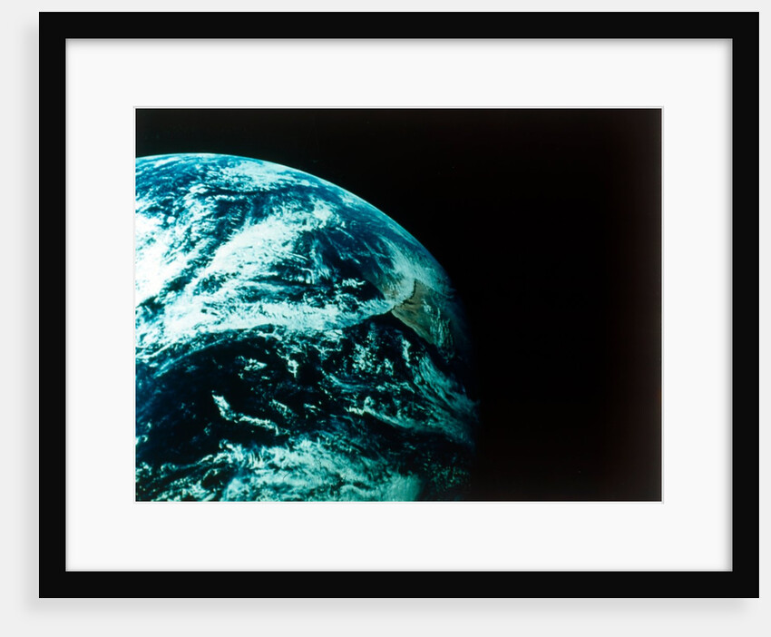 Earth from space, Apollo II mission, July 1969 by NASA