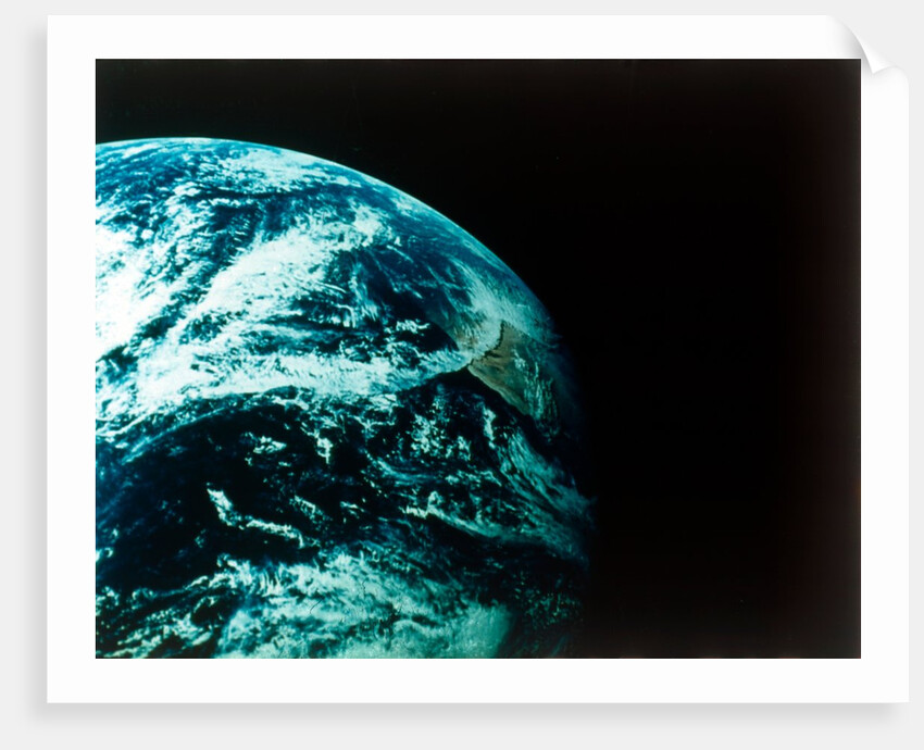Earth from space, Apollo II mission, July 1969 by NASA