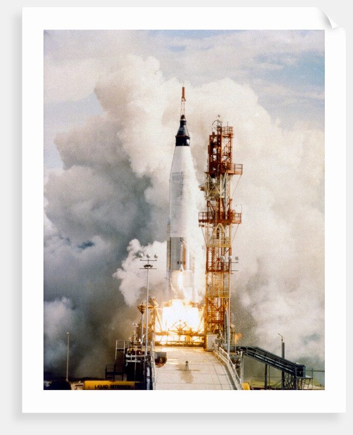 Launch of Mercury-Atlas 4, Cape Canaveral Air Force Station, Florida, USA, 13 September 1961 by NASA