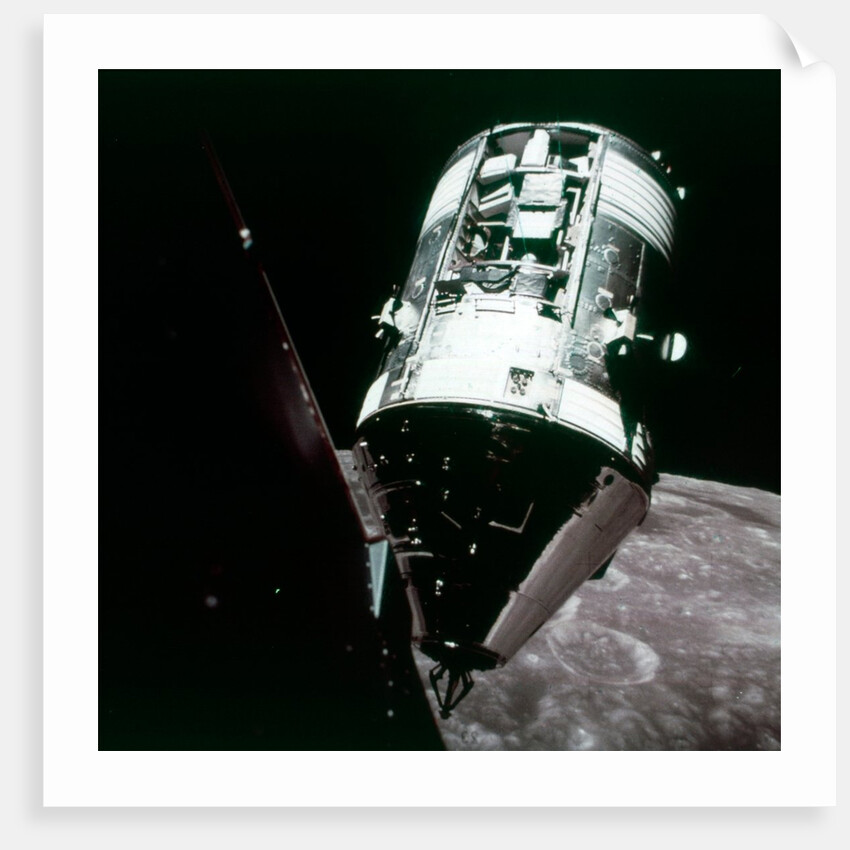 Command and supply capsule, Apollo 17 mission, December 1972 by NASA